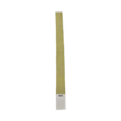Tyvek-Kontrollarmband (Papierarmband) mit Klebeverschluss 19mm gold-13778