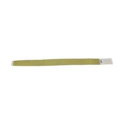 Tyvek-Kontrollarmband (Papierarmband) mit Klebeverschluss 19mm gold-13780