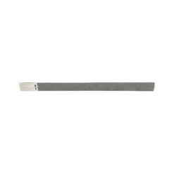 Tyvek-Kontrollarmband (Papierarmband) mit Klebeverschluss 19mm Silber-0