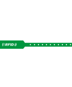 RFID PVC Einweg-Armband Grün