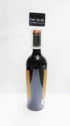 Weinflaschenhalter mit Schilderhalter gross-1080