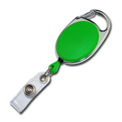 Ovale Jojos vollfarbig mit Bügel in grün-0