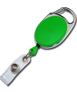 Ovale Jojos vollfarbig mit Bügel in grün-0