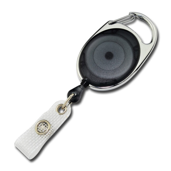 Ovale Jojos transparent mit Bügel in Schwarz transparent black-0
