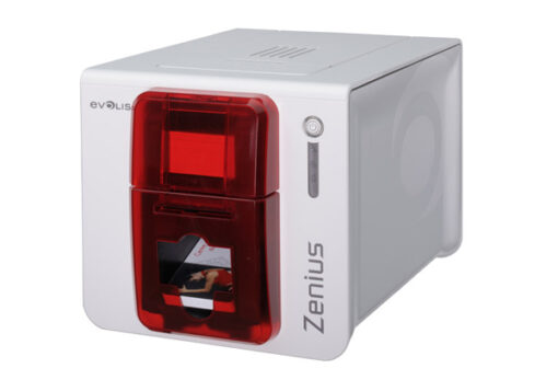 Evolis Zenius Expert Line Mag ISO Fire Red-0